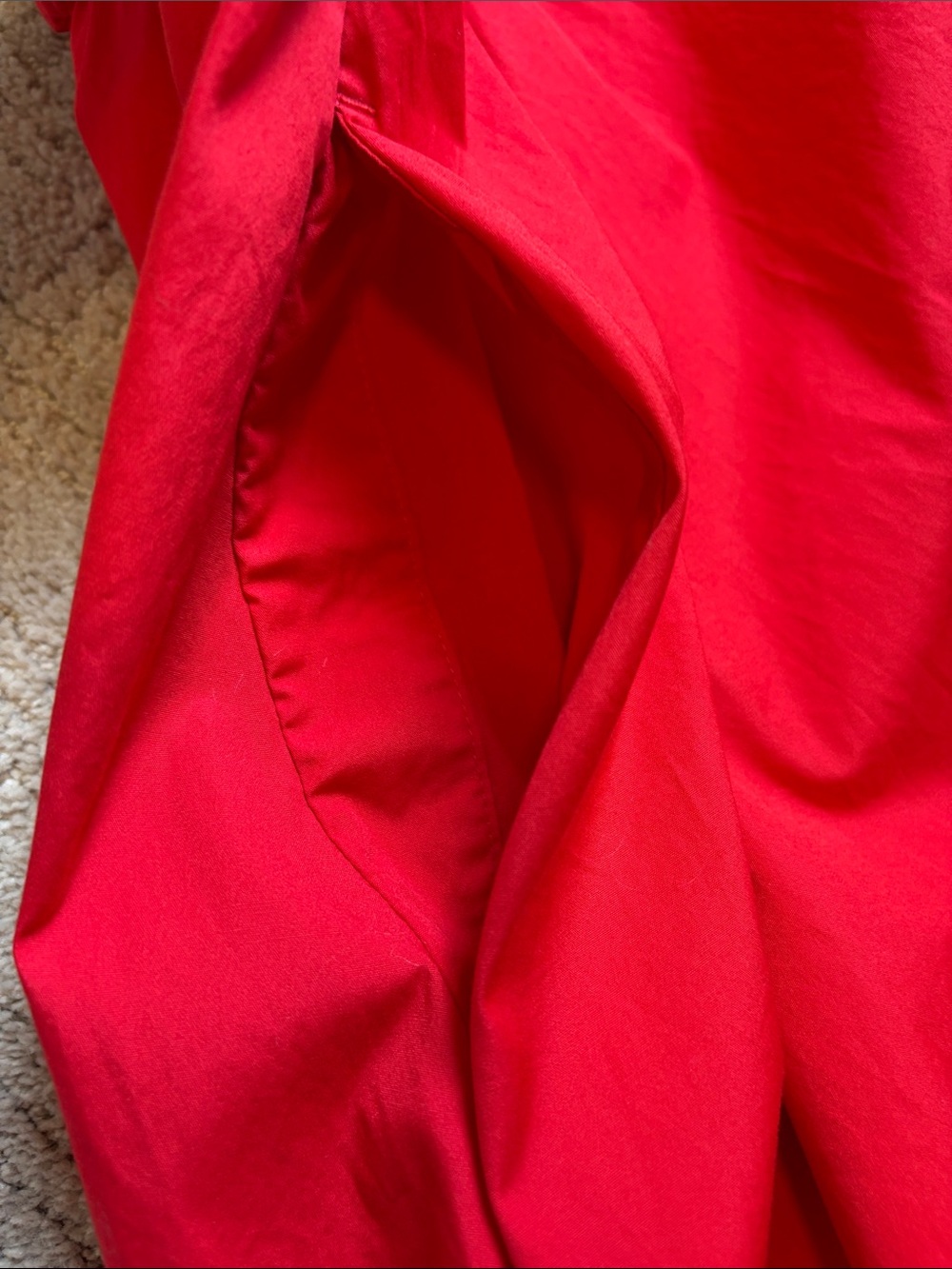 Madewell Red A-Line Skirt - Picture 5 of 5